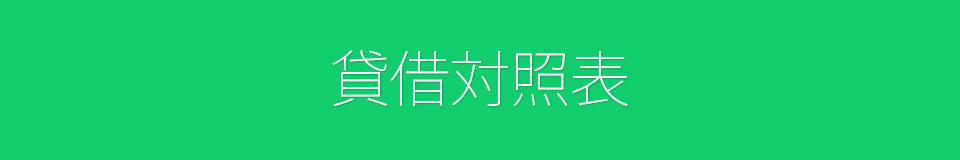 貸借対照表